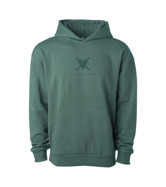 TANK Limited Edition "Guarded Hearts" Hoodie - Green